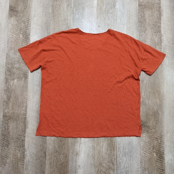 Madewell Burnt Orange Tee Shirt - Picture 3 of 8